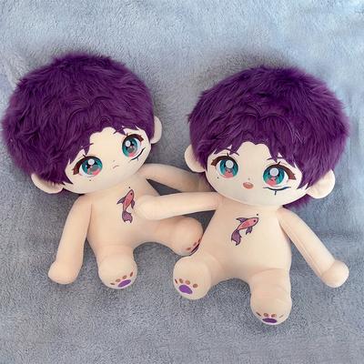40CM Love and Deepspace Zayne Cosplay Păpușă de pluș moale în poziție șezând Pernă corp schimbabilă Jucărie de pluș Cadou adorabil