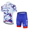 Unisex Cycling Jersey Shorts Set Quick-Dry Mountain Road Bike Apparel Breathable Performance Wear