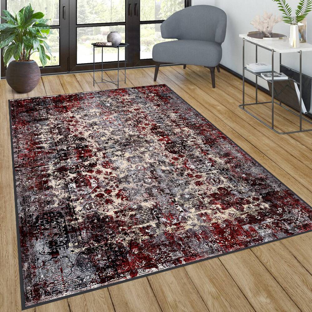 

Eliana Home Washable Printed Carpet LNA0276 50x80 красный