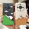 For Honor X9b Case Magic6 Lite ALI-NX3 Cute Panda Cartoon Cover Shockproof Phone Case For Honor Magic 6 Lite HonorX9b Soft Shell