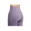 Nike Pantalones Deportivos 3/4 de Alto Rendimiento de Secado Rápido de Cintura Alta Ajuste Slim para Mujer Parte inferior Morado DQ5640509