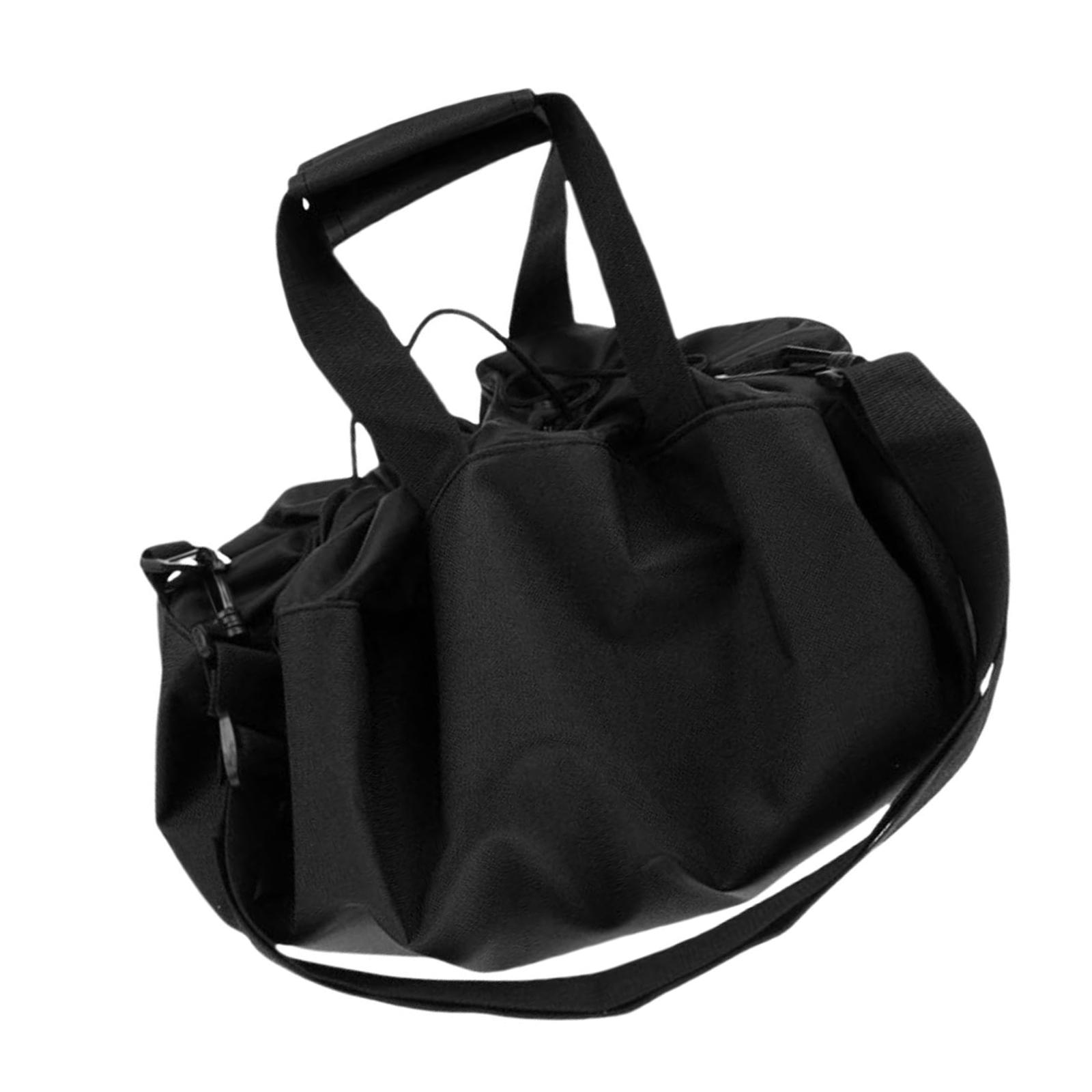 

Diving Swimming Wetsuit Change Mat with Shoulder and Handle Strap Beach Clothes Changing Carrying Bag Easy to Carry чорний