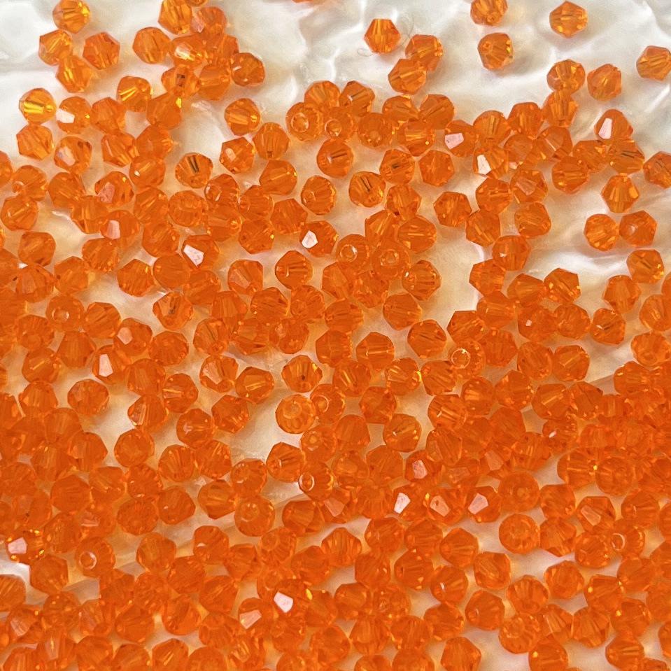 4mm Rhombus Loose Beads for DIY Jewelry: Bracelets, Necklaces, Earrings