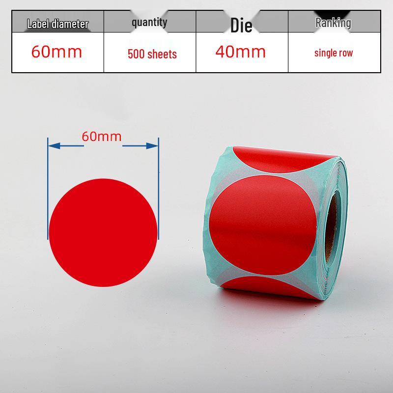 Waterproof Adhesive Thermal Barcode Stickers - Various Sizes