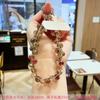 1 Piece Hand-Beaded Wrist Chain Mobile Phone Lanyard High-End Luxury Short Water Drop  Hanging Chain Hand-Held Pendant