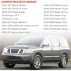 Gas Cap, Fuel Cap for Nissan Altima Rogue Sentra Pathfinder Frontier Titan Xterra Maxima Murano Versa Armada Quest 370Z 350Z Cube, 10838,