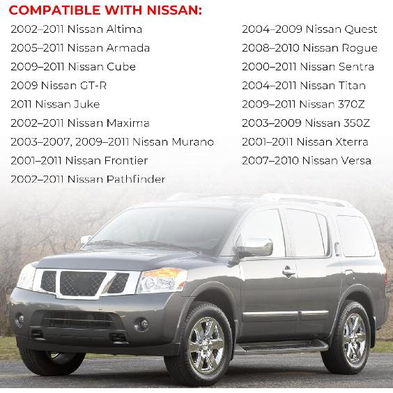 Gas Cap, Fuel Cap for Nissan Altima Rogue Sentra Pathfinder Frontier Titan Xterra Maxima Murano Versa Armada Quest 370Z 350Z Cube, 10838,