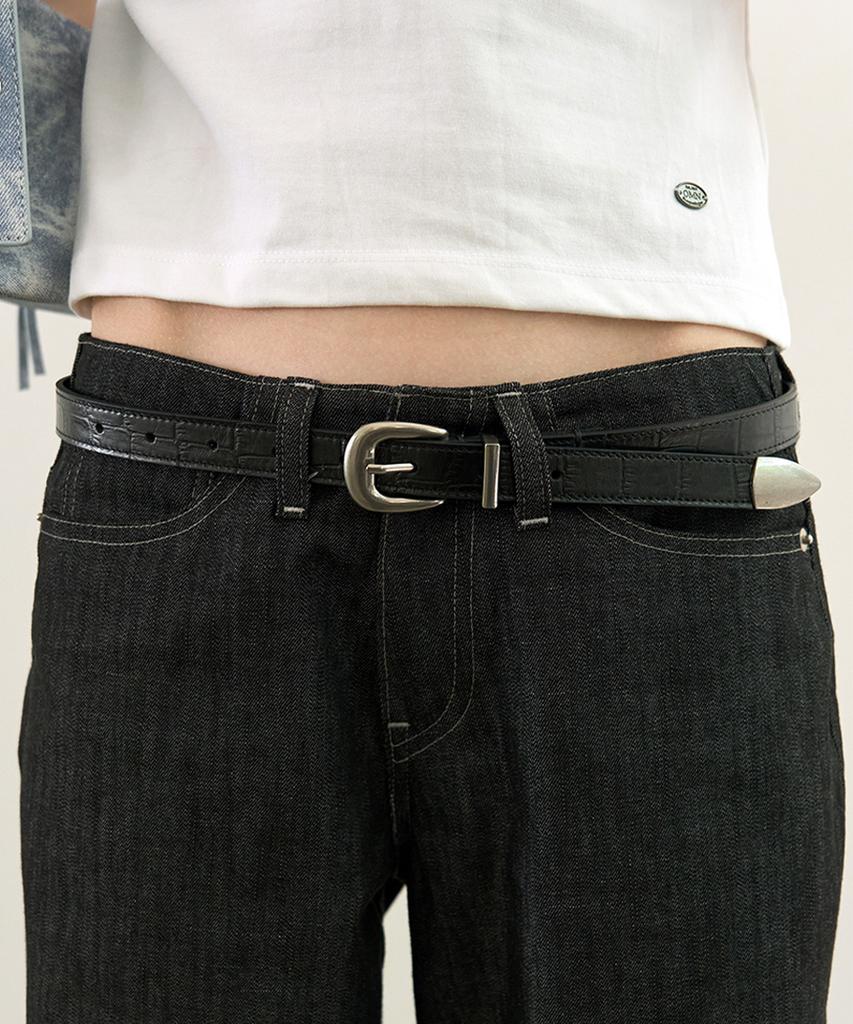 OUI MAIS NON Miller Leather Belt