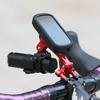 Langlebiger Fahrradcomputer-Halter aus Aluminiumlegierung, Fahrradhalterung, kompatibel mit Fahrrad-Gadgets, einfach zu installieren und leicht
