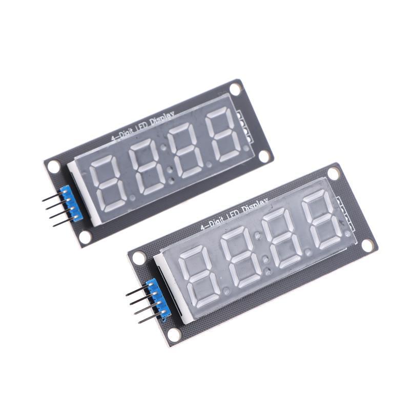 For Arduino TM1637 0.56 Inch 4 Bit LED Digital Tube Display 7 Segments Display Module LED Electronic Clock Display Module Board