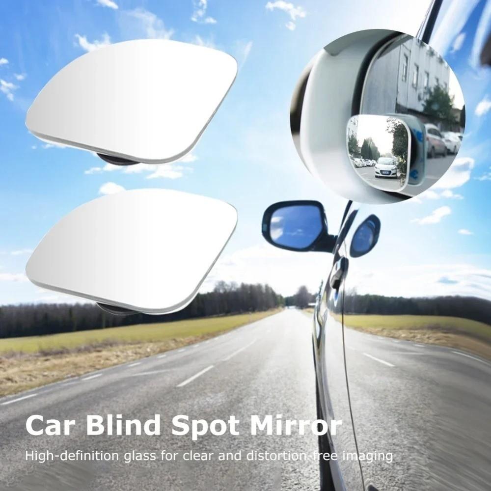 2pcs Set 360° Adjustable Blind Spot Mirror Wide Angle Parking Mirror Blind Spot Monitoring