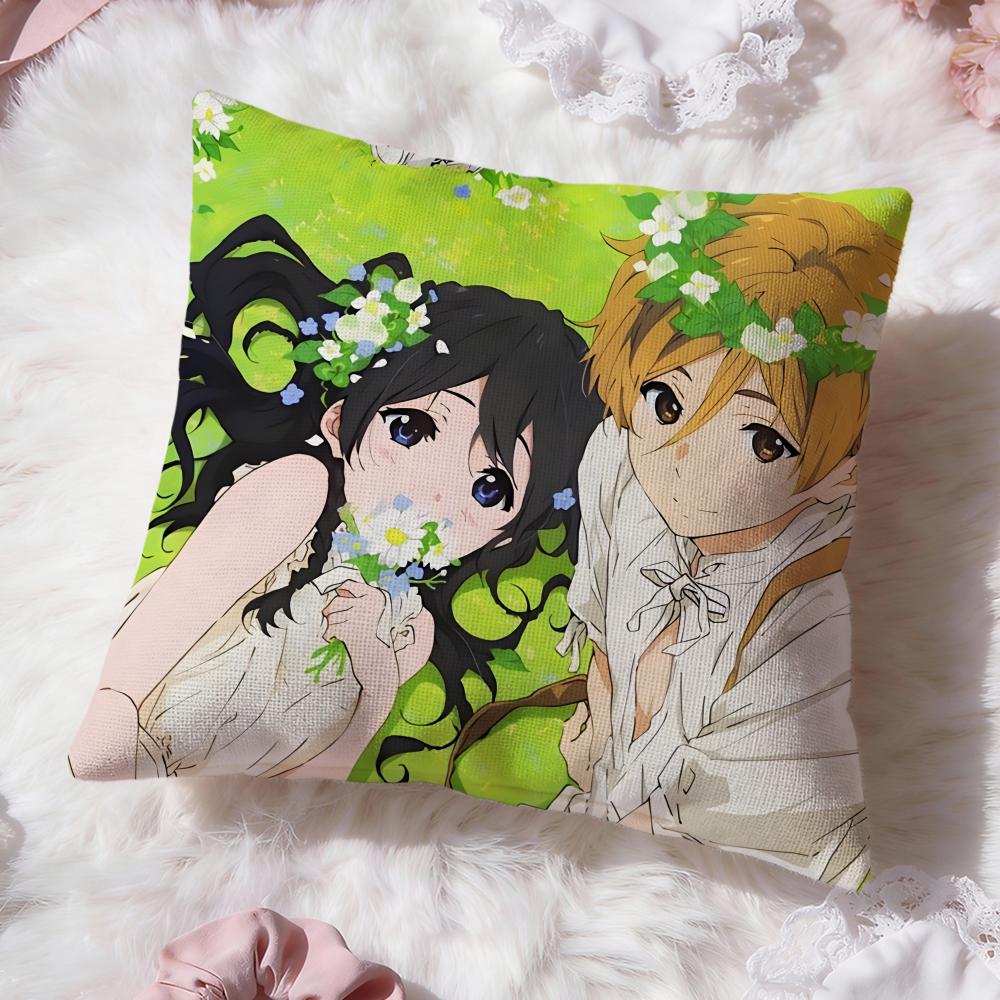 anime cute t-Tamako Market Cushion Cover Premium Comfort Reversible Pillow Cove -Two in One Design for Any Room & Car Interior