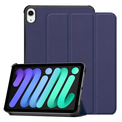 Tri Fold Stand Case for iPad Mini7 iPad Mini 6 8.3 Inch 2024 Leather Protective Cover