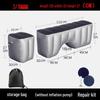 Inflatable Car Bed and Footrest for Rear Seat Use In Sedans and SUVs