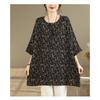 DIMANAF Plus Size New T-Shirt Women Loose Casual O-Neck Lady Tops Tees Shirts Print Oversize Summer 2026