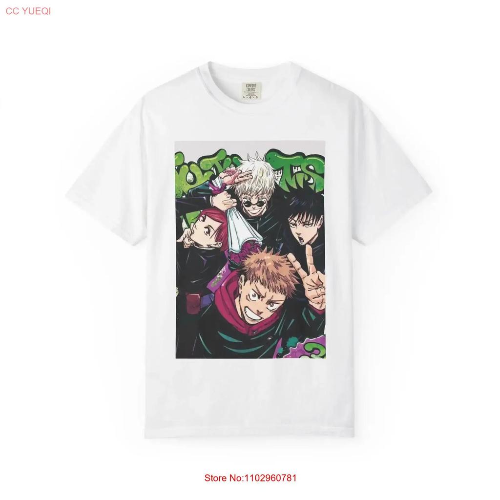 Jujutsu Kaisen Anime T Shirt Vintage Stretched Unisex Stylish Homme Comfortable Slightly Streetwear