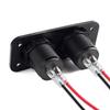 Dual USB Car Charger for Vehicles & Boats (12-24V)
