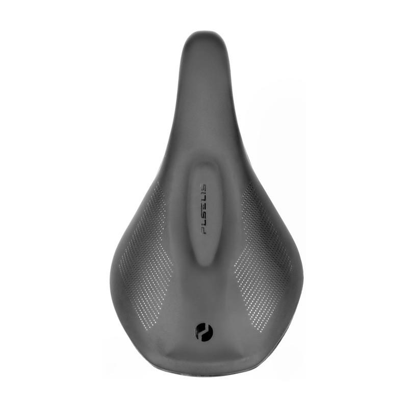 PLSELIS Bike Saddle PU Leather Shock Absorbing Seat Road Mountain Bicycle