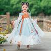 Ragazza Hanfu costume antico per bambini Abito da bambina in stile cinese Abito Tang gonna da principessa costume nazionale per bambini