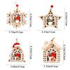 Santa House Faceless Man Pendant Pentagram Christmas Decorations  New Year