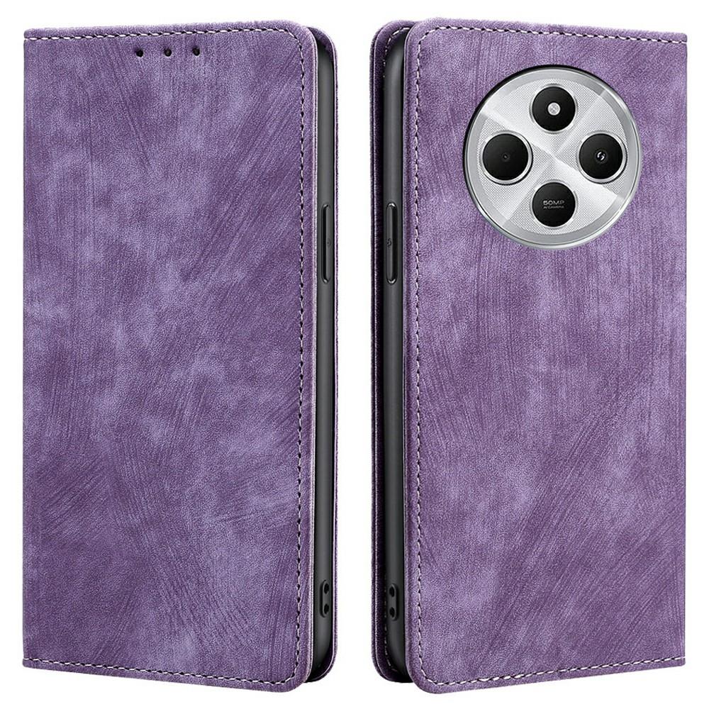 Phone Case For Xiaomi Redmi 14C 4G/14R 5G/A4 5G/Poco C75 4G RFID Blocking Wallet Leather Cover