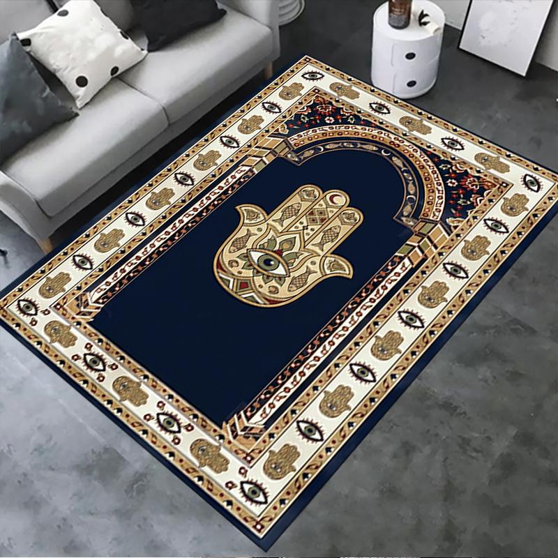 2025 New Hand of Fatima Carpet Rug for Living Room Bedroom Home Sofa Decoration,Kids play Non-slip Floor Mat97