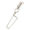 25PCS Stainless Steel Ball Bearing Swivels Rotatable Fishing Swivels  Saltwater Fishing