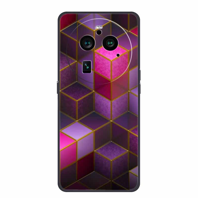 For OPPO Find X6 Pro Cases Fashion Soft Silicone Phone Covers For OPPO Find X6 5G Back Case Fundas Coque Bumper Find X6 X6Pro 5G
