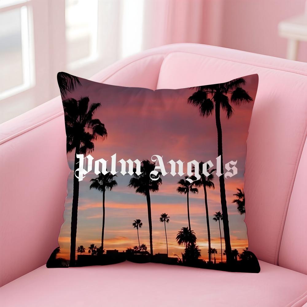 brands Palm Angels Cushion Cover Comfortable Reversible Pillow Cover Ideal for Car Sofa Bedroom & Beyond