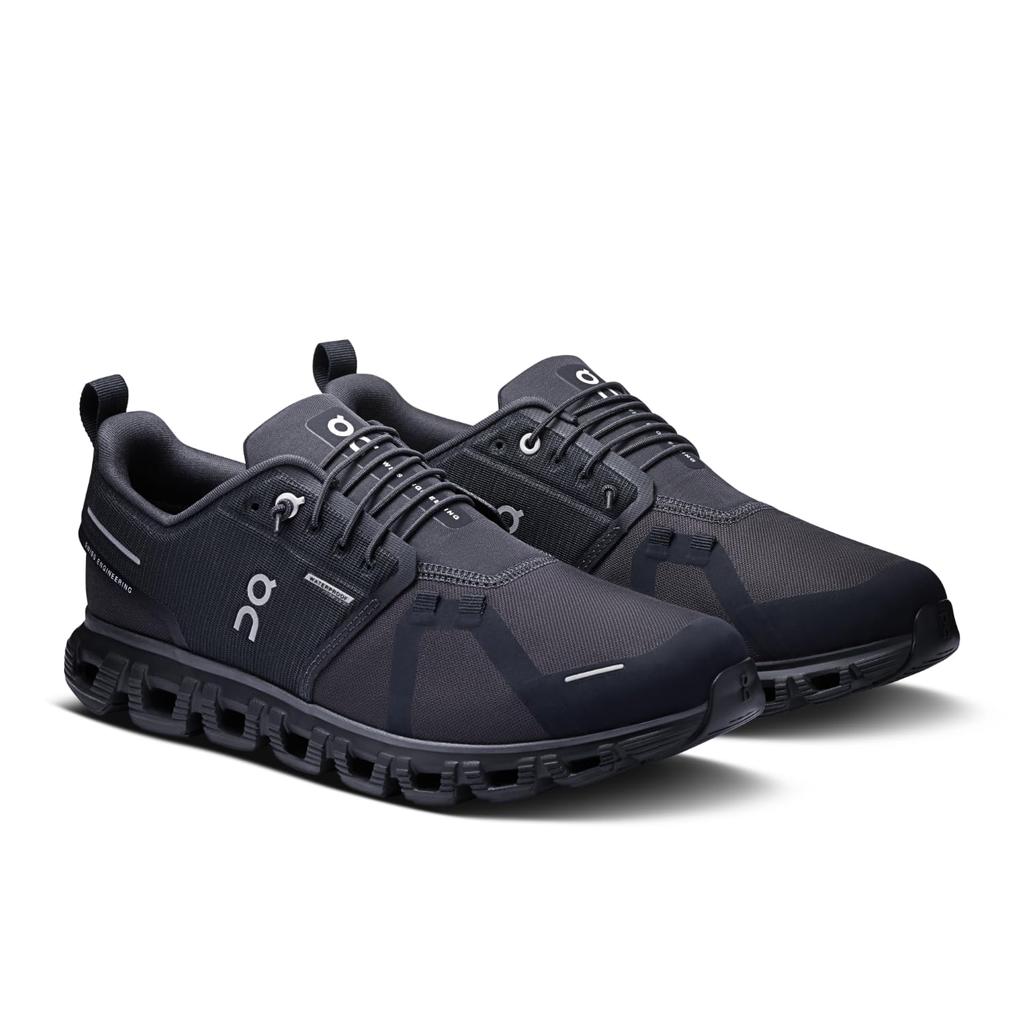 On Cloud 6 Waterproof Running Size cm Shoes, Black, Men's, 26.0
