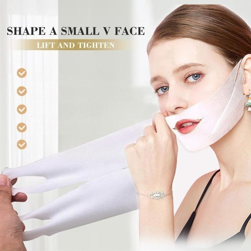 1Pcs V Shaped Ear Hanging Mask Face Chin Slimming Eliminate Edema Lifting Mask