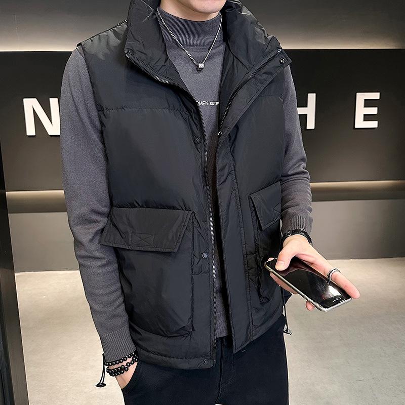 Men's Winter 2026 Stand Collar Duck Down Vest