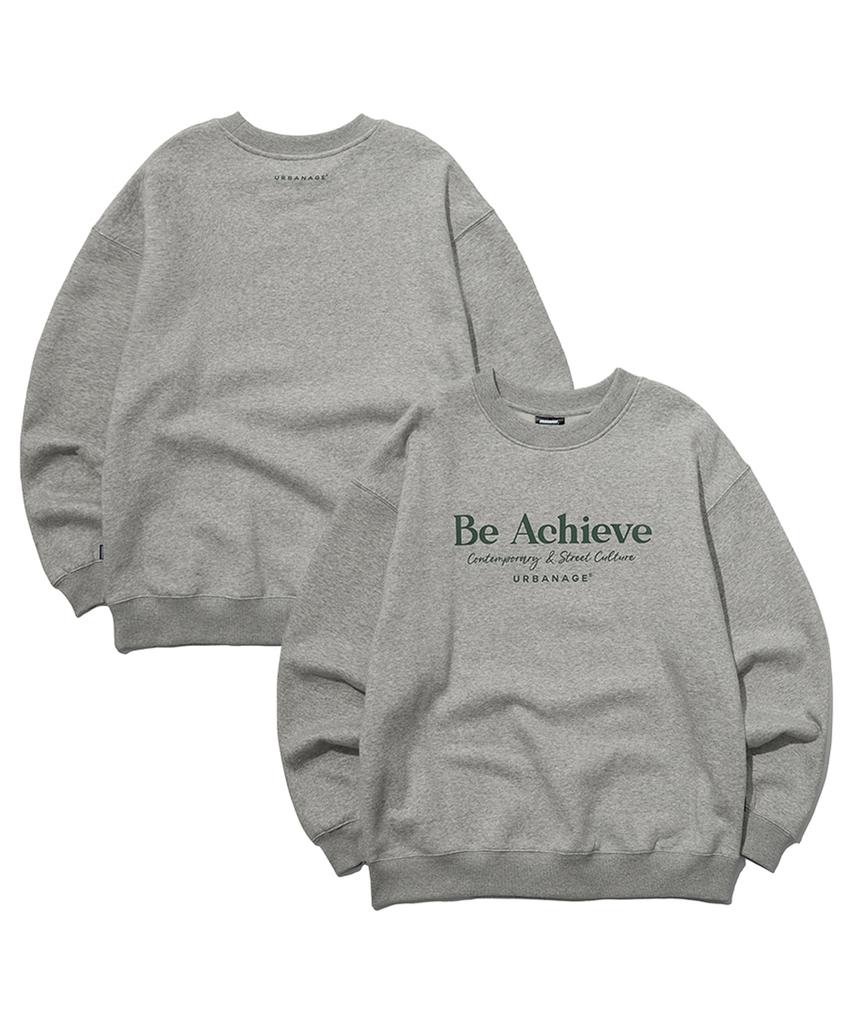 URBANAGE Beuchub Oversized Sweatshirt Melange Grey