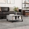 VidaXL Coffee Table Sonoma Grey 60x60x30 Cm Engineered Wood 827050