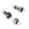 Adaptador Universal Conector para Torneira de Cozinha, Adaptador para Mangueira de Misturador, Conexões para Marcenaria, Rosca Fêmea/Macho de 1/2" 3/4"