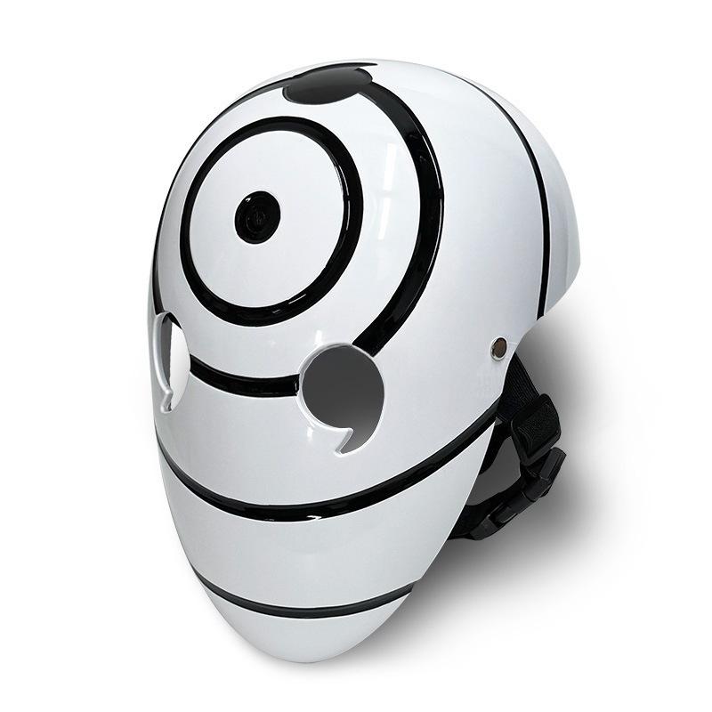 Leuchtender Uchiha Madara Obito Tobi Weiße Maske - Naruto Anime Halloween Requisite
