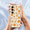 For Samsung Galaxy S24 FE Case Autumn Theme Pattern Printing Straight Edge TPU Phone Back Cover