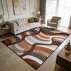 Modern Abstract Carpet Living Room Coffee Table Home Bedroom Decor Floor Mat Non-slip Easy Cleaning Soft Flannel Rugs Bedside
