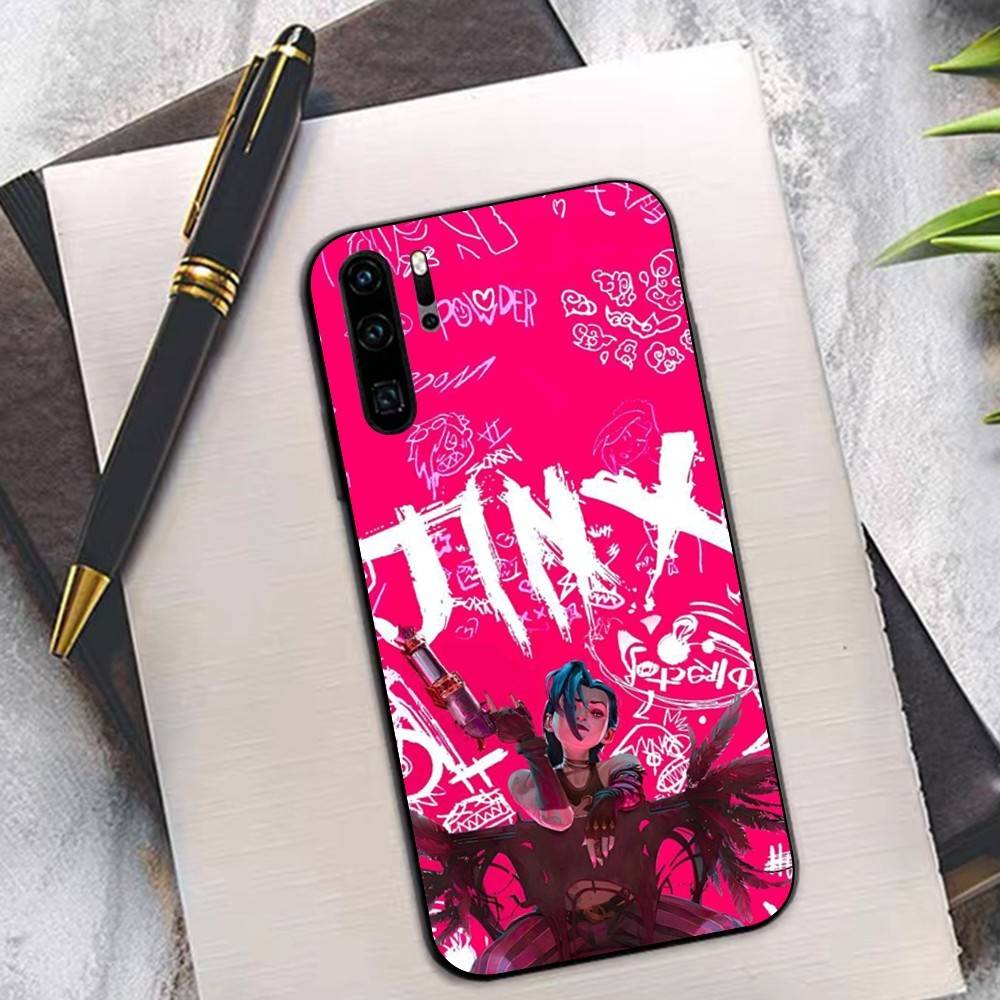 Anime A-Arcane J-JinxS Phone Case For Huawei P 8 9 10 20 30 40 50 Pro Lite Psmart Honor 10 Lite 70 Mate 20lite