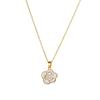 2026 Vintage Enamel Camellia Pendant Necklace - Elegant White Flower Pearl Collarbone Chain for Women Light Luxury Jewelry
