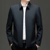 Men's Casual Lapel Zipper Jacket - Spring/Autumn 2025
