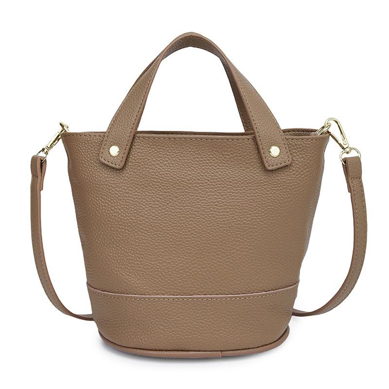 Leather Women'S Bags, Messenger Bags, Fashionable First-Layer Cowhide Handbags, Shoulder Bags, Commuter Handbags