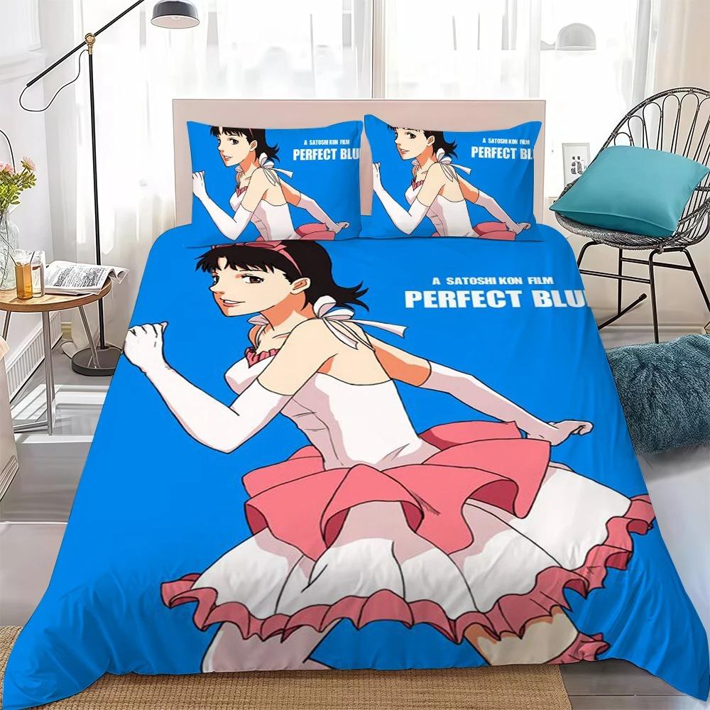Japanese anime Perfect Blue Bedding Set Teenagers' Girl bedding Duvet Cover Quilt Cover Pillowcase Single Queen Size