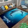 Dolphin Tale 2 Themed Carpet with Ocean Scene and Dolphins Suitable for use as an anti-slip for living room bedroom sofas