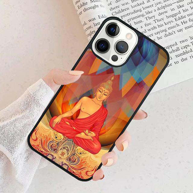 Buddha Phone Case For iPhone 17 Air 15 16 Cover 11 13 14 Pro Max 12 Plus Max Fundas