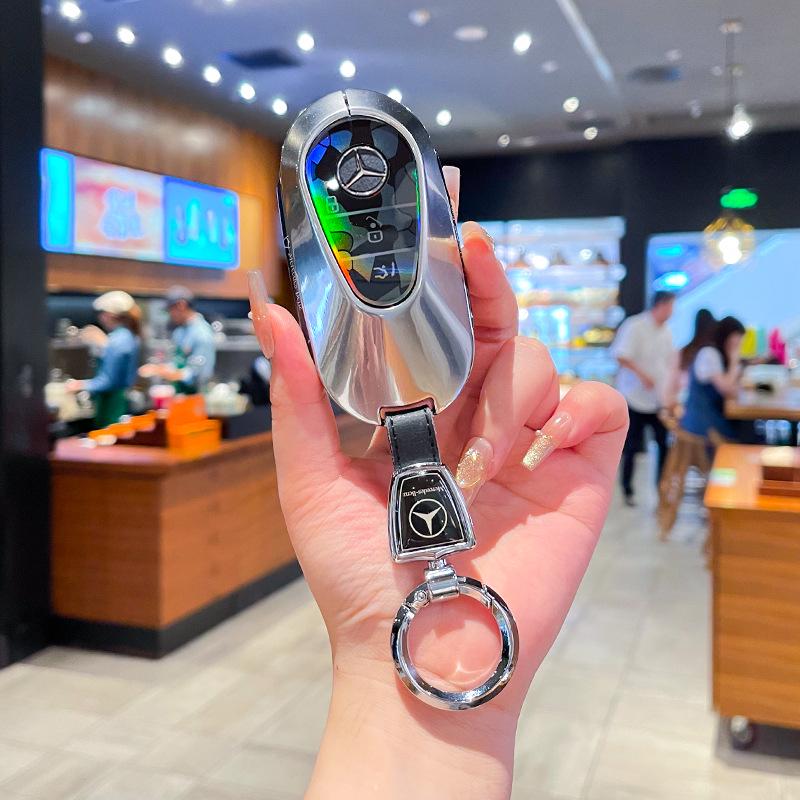 Husă cheie Mercedes-Benz pentru E-Class, C-Class, S-Class, GLB, GLC, GLE, GLA - Se potrivește E300L, C260L, A200L