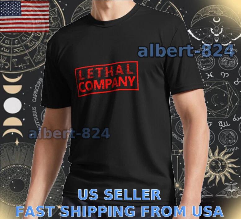

НОВАЯ ФУТБОЛКА ЛОГОТИП LETHAL COMPANY Футболка СМЕШНАЯ АМЕРИКАНСКИЙ РАЗМЕР S ДО 5XL 4XL