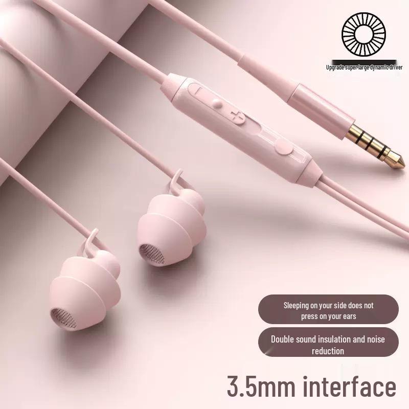 Type-C Wired Noise-Cancelling In-Ear Sleeping Earbuds