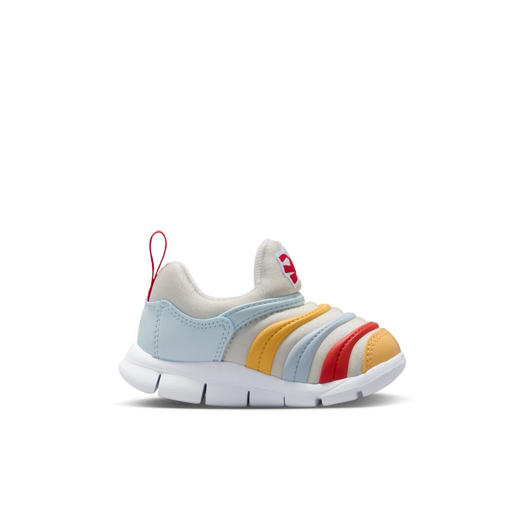 Nike Dynamo Free Fabric Low top Toddler Shoes White Blue Red Infant And Toddler IQ1138-111