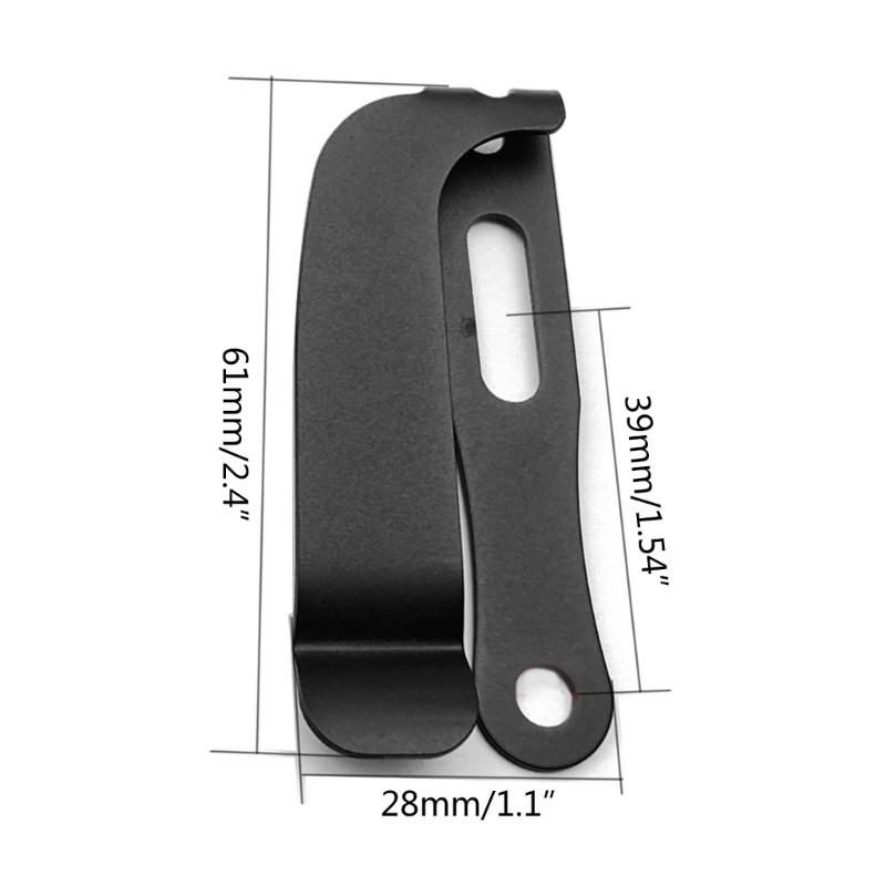 KYDEX Holsters Clip K Sheath Waist Clip Access Knife Sheath Back Clip KYDEX Scabbard Carrying Clip K Sheath